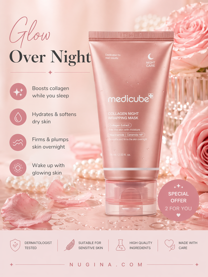 Medicube, Collagen Night Wrapping Mask