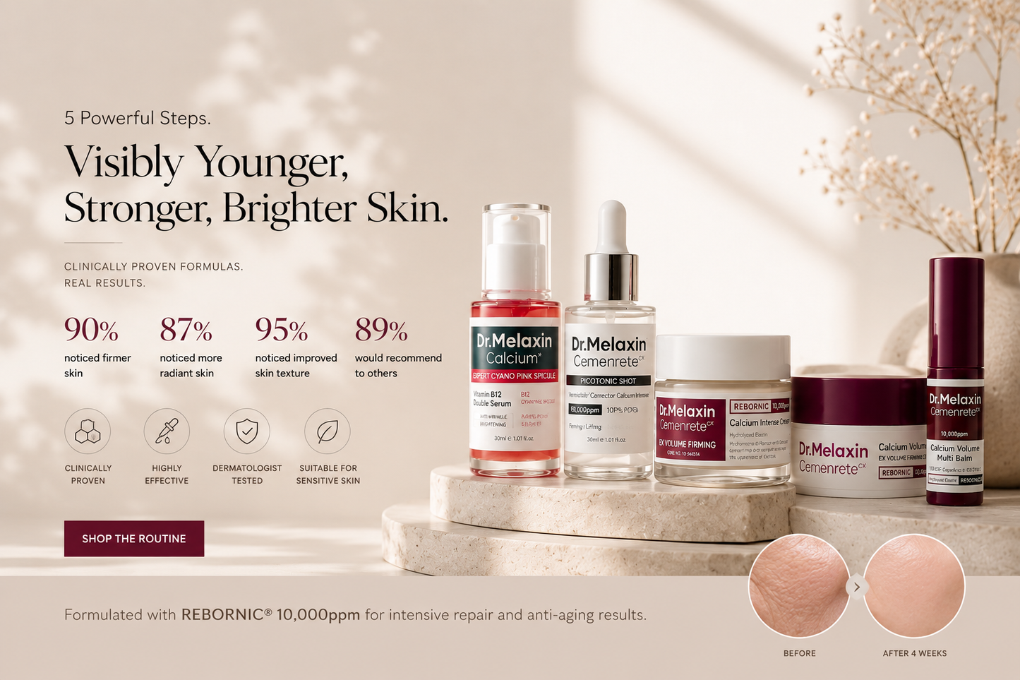 Dr. Melaxin Cemenrete™ Advanced Repair Collection