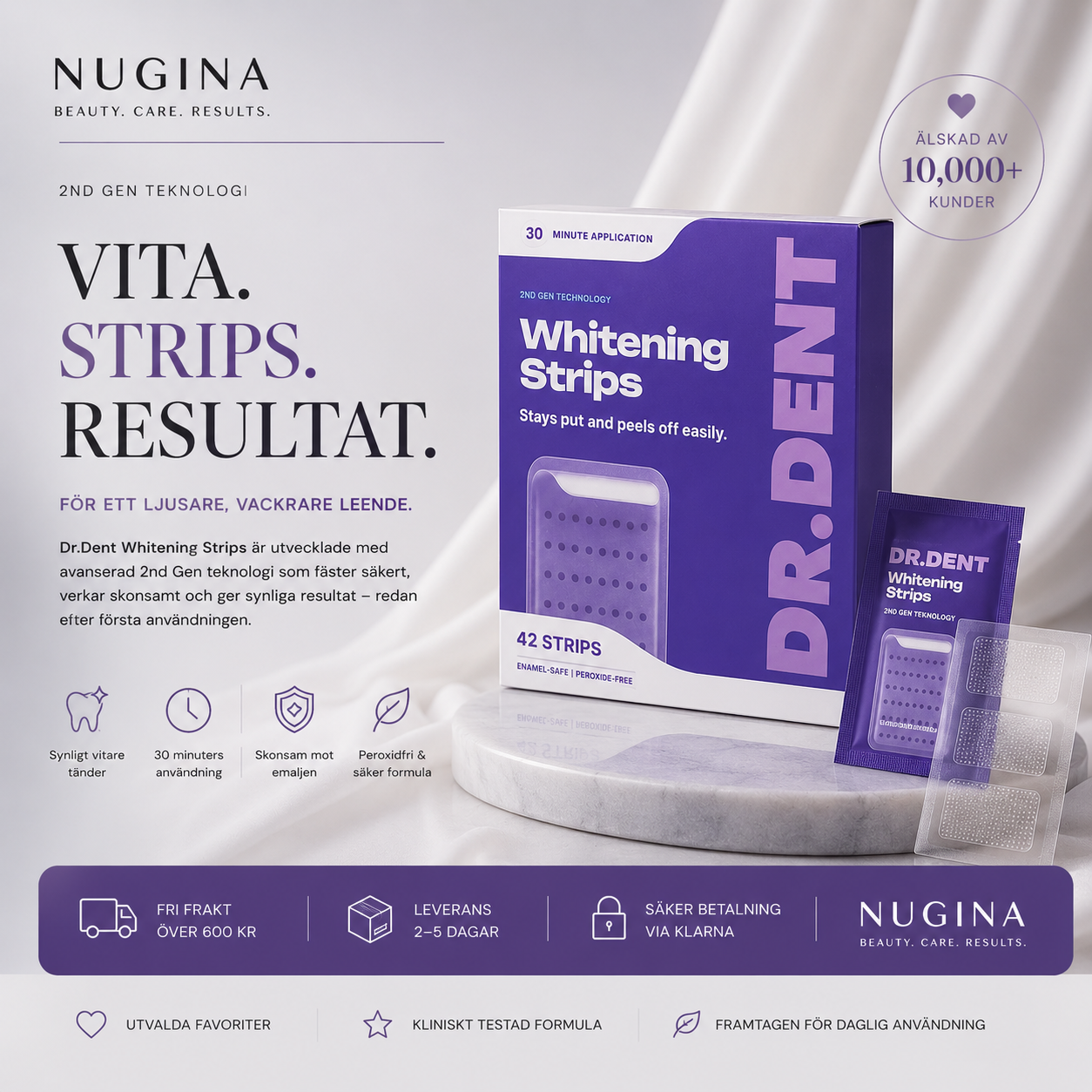 Dr.Dent™ Advanced Whitening Strips